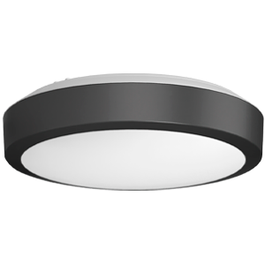 Светодиодный светильник VARTON NERO Rus IP65 CRI90 300x80 мм 18 Вт 3000 K черный с микроволновым датчиком движения